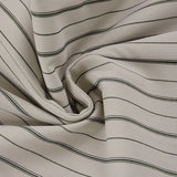 Purpdrank  Fashion Women's Striped Long Pants Metal Buckle Belt with Zipper Up Slim Fit Casual Female Trousers for Work Office Wear