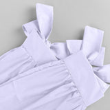Purpdrank  Elegant Women Shirt Top Elegant Women's Long-sleeved Shirt Collection Versatile Workwear Party Tops Vacation for Stylish