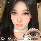 Purpdrank  1 Pair Color Contact Lenses Cosmetics Natural Brown Pupils Blue Eyes Contacts Lens Makeup Beauty Green Contacts Lens