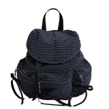 Purpdrank  Bowknot Silver Backpack Large Capacity Casual Student Nylon Small Backpack Bag Fashionable Sweet Travel Daily Commute Schoolbag