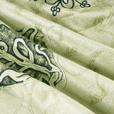 Purpdrank  Sweet Y2k Retro Print Slight Strech Mori Gir Style A-LINE Midi Skirt