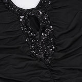 Purpdrank  Party Clubwear Hollow Out Playsuits Sexy Slim Hollow Out Halter Backless Sleeveless Rompers Women Summer Fashion Streetwear