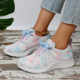 Purpdrank  Womens Sneakers Tennis Female Shoes On Platform Roses Trainers Thick Sole Large Fabric Casual Colorful Mesh 2025 Fashion Floral