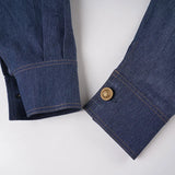 Purpdrank  Women's Denim Dress Vintage Style Blue Turn Down Collar Long Sleeve Metal Buttons Slim Short Jeans Dress Casual Streetwear