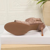 Purpdrank  New Designer Pumps Trend Shallow Shoes Stilettos Dress Sandalias De Mujer