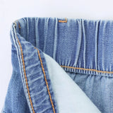 Purpdrank  high waisted bow decoration summer new women's fashion slim fit versatile casual denim mini skirt