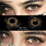 Purpdrank  Natural Brown Lenses Korean Lenses Colored Contact Lenses with Degree Brown Lenses Myopia Lenses Natural Lenses