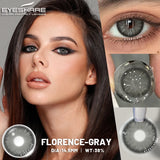 Purpdrank  1 Pair New Natural Color Contact Lenses Brown Lenses Beauty Fashion Gray Pupils Lens Blue Lenses with High Quality Lens