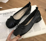 Purpdrank - Flat Heel Sweet Round Toe Shoes