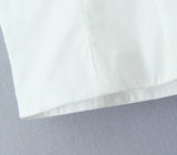 Purpdrank  White Cotton Spliced Embroidery Lace Wood ears V neck Camisole Camis Women Summer Tank Tops Side Zipper Girl Slim Crop Top