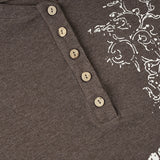 Purpdrank  Basic Floral Ribbed T-Shirt Casual O-Neck Long Sleeve Tees Women Autumn Spring Fashion Streetwear Ladies Layering Tops Y2K