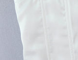 Purpdrank  Sexy White Satin Bow Halter V neck Open Hook Buttons Slim Tank Top Women Cross Lacing Up Bandage Back Backless Tee Summer Vest