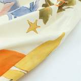 Purpdrank  Spring New Women's Fashion and Elegance Slim Fit Versatile Printed Loose Strap Short Dress