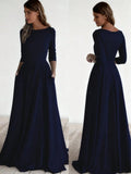 Purpdrank  Elegant Long Sleeve round Neck White Wedding Dress 2025 New Outdoor Travel Photography A- Line Skirt Knitted Fabric Polyester