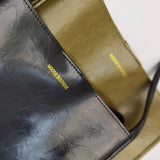 Purpdrank  Quality Women Tote Bags Shiny Leather Shopper Shoulder Bag Retro Large Capacity Shopping Totes Luxury Designer Handbag Lady