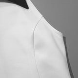 Purpdrank  Summer New Solid Color Sleeveless Collar Splicing Short Slim Casual Dress