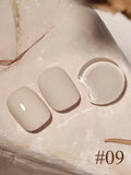 Purpdrank  TC 10ML Autumn Winter Mousse Black Chocolate Caramel Coffee Chocolate Gel Nail Polish 2025 Meilad Whitening Tmperament Nail Art