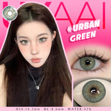 Purpdrank  NEW Colored Contact Lenses Big Eyes Lens Blue Eye 14.5mm Contacts Lens Green Lens Beauty Women Makeups Lens Health Care