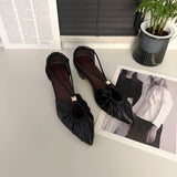 Purpdrank  Designer New 2025 Women Heeled Sandals Sexy Ponited Toe Chunky Shoes Summer Dress Party Luxury Woman Brand Pumps Sandalias Mujer