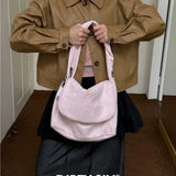 Purpdrank  Single Shoulder Underarm Bag Plush Pink Bags