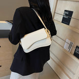 Purpdrank  Irregular Shapes Crossbody Bags For Women Red Lychee Pattern Flap Shoulder Bag Casual Street Simple Fashion Satchels 2025