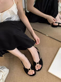 Purpdrank  High Quality Faux Suede Flat Sandals Women Fashion Back Strap Metal Buckle Brand Designer Shoes Comfort Open Toe Beach Sandals