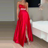 Purpdrank  Women's Sleeveless Hollow out Strap Dress Pure Color Independent Station Autumn New Style Maxi Empire Waist Gown