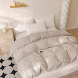 Purpdrank  Plaid Style Comforter Cover Single/Double Duvets Cover 100% Cotton Blanket Cover Girls Boys Room Quilt Cover 이불커버(No Pillowcase)