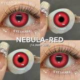 Purpdrank  Anime Colored Contact Lenses 2Pcs Cosplay Red Lenses Blue Eyes Lenses Halloween Purple Eye Makeup Contact Green Lens