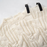 Purpdrank  Sexy Hole Hollow Out Tassel Crochet Cropped Sweater Women 2025 Autumn Winter Long Sleeve Buckle Belts Knitted Pullovers Female