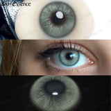 Purpdrank  0~-6.00 Myopia Lenses 1 Pair Colored Contact Lenses with Degree Natural Eye Contact Prescription Lens Free Shipping