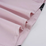 Purpdrank  Fashion Argyle Print Matching Set Women's Zip-up Front V-Neck Long Sleeve T Shirt&Shorts 2 Piece Outfit Casual Lounge Wear