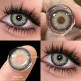 Purpdrank  2pcs Contact Lenses Colored Contacts Beautiful Pupil Natural Contact Lenses for Eyes Color Yearly Cosmetic Contact Lens
