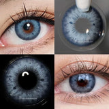Purpdrank  1 Pair Colored Contact Lenses for Eyes Natural Look Brown Lenses Blue Lenses Gray Eye Contact Fashion Lenses