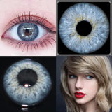 Purpdrank  1 Pair Colored Contact Lenses Natural Look Brown Lenses Beauty Gray Lense Blue Lenses Fast Delivery Green Eye Lenses