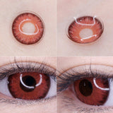 Purpdrank  1 Pair Colored Contact Lenses Natural Look Brown Lenses Beauty Gray Lense Blue Lenses Fast Delivery Green Eye Lenses