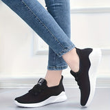 Soft & Breathable Fabric Low-Top Sneakers - Slip-On Design, Lightweight PVC Sole, Round Toe, Comfortable Fabric Insole - Perfect for Spring, Casual Fitness, and Everyday Wear