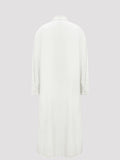 Stylish Plus Size Button Front Polo Collar Long Sleeve Dress - Women's Plus Size Clothing, Casual Solid Color Dresses for Work or Daily Wear - Easy to Match and Comfortable to Wear