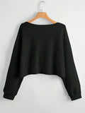 Stylish Solid Color V-Neck Sweater - Women's Elegant Long Sleeve Pullover for Spring and Fall - Soft, Cozy, and Versatile Clothing for Everyday Wear