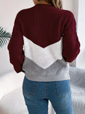 Cozy Cable Knit Crew Neck Sweater - Women's Casual Long Sleeve Pullover Sweater for Everyday Wear - Soft, Warm, and Comfortable Clothing for Winter