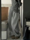 Ultra-Soft Solid Color Drawstring Jogger Pants - Comfortable, Casual, Baggy, Sporty, Relaxed Fit, Women's Clothing for Everyday Wear