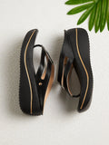 Purpdrank - Casual Platform Flip Flops
