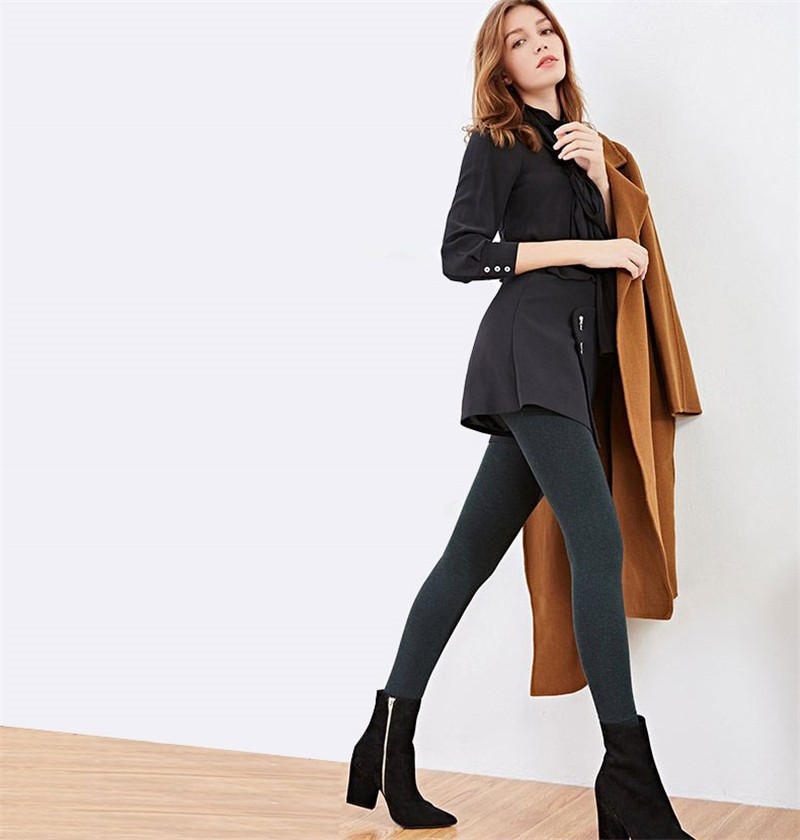 Purpdrank - S-3XL Plus Size Warm Winter Leggings Women Warm Velvet Pants Leggins High Waist Thick Legging Winter Pant Trousers Women