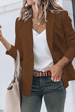 Purpdrank - Fashion Solid Turndown Collar Outerwear(11 Colors)