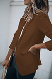 Purpdrank - Fashion Solid Turndown Collar Outerwear(11 Colors)