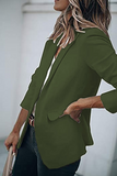 Purpdrank - Fashion Solid Turndown Collar Outerwear(11 Colors)