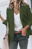 Purpdrank - Fashion Solid Turndown Collar Outerwear(11 Colors)