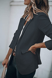 Purpdrank - Fashion Solid Turndown Collar Outerwear(11 Colors)