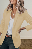 Purpdrank - Fashion Solid Turndown Collar Outerwear(11 Colors)