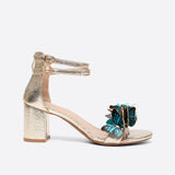 Purpdrank - Women Sexy Elegant Trendy Party Date Bowknot Round Toe Heeled Sandals